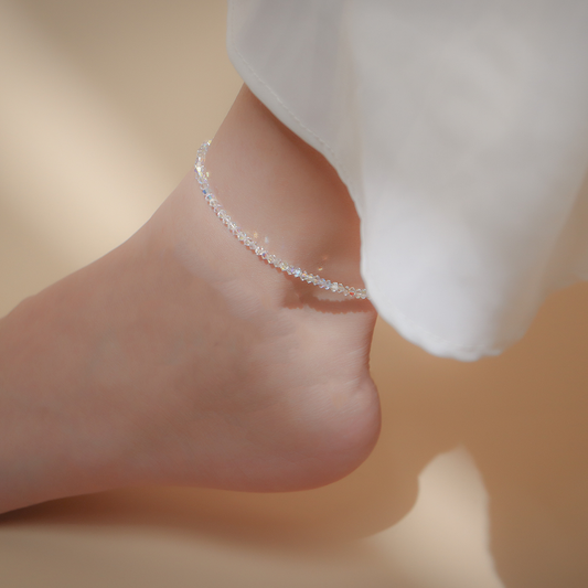 Crystal anklet /bracelet