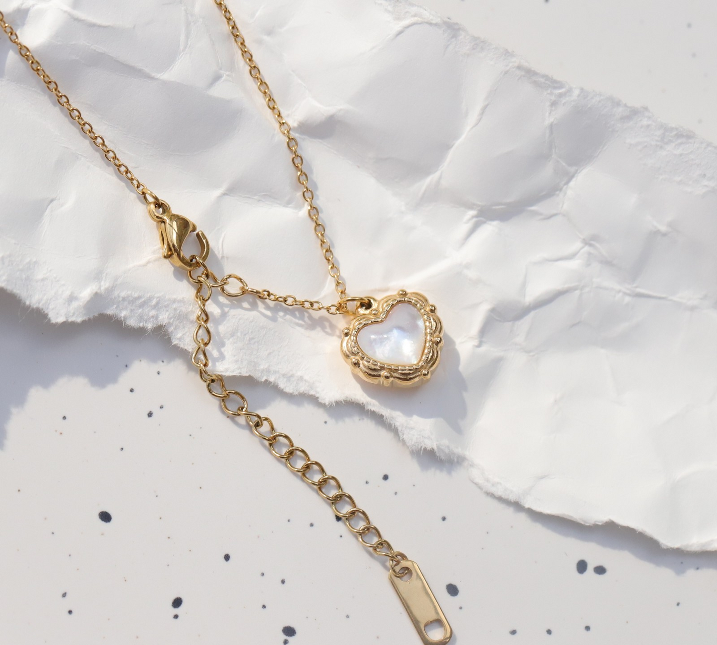 Titanium Steel Heart necklace
