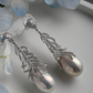 Feather 5A Baroque Earrings