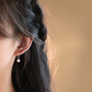 Near Round Freshwater Pearl Earrings