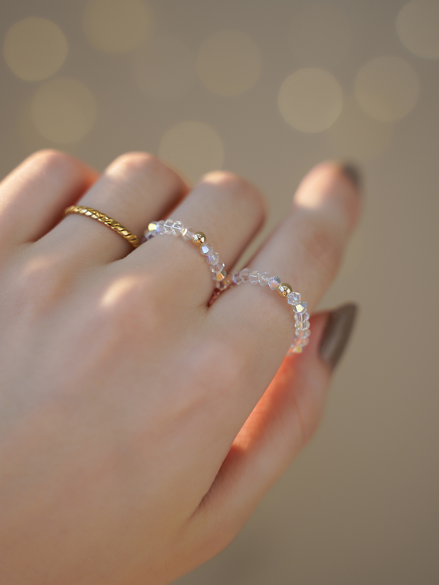 Crystal ring