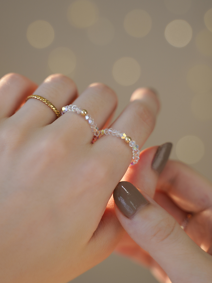 Crystal ring