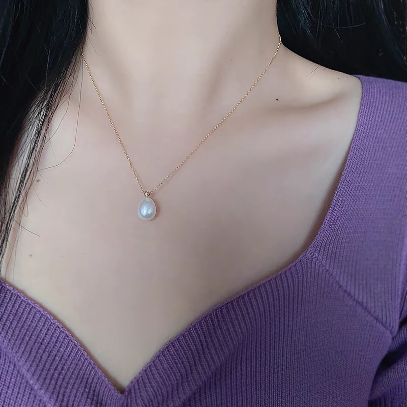 Mermaid tears pearl necklace