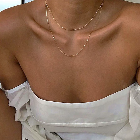 snake bone necklace