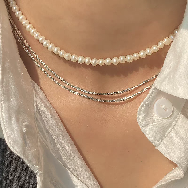 The galaxy sliver flash necklace