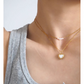 Titanium Steel Heart necklace